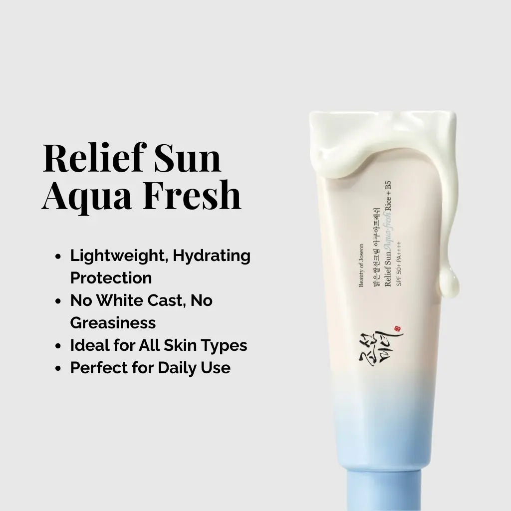 Beauty of Joseon Aqua-Fresh: Rice + B5 SPF50 PA++++ 50ml The CLO Beauty Bar