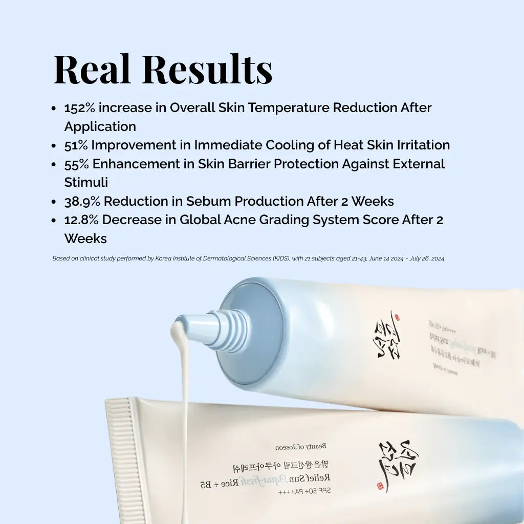 Beauty of Joseon Aqua-Fresh: Rice + B5 SPF50 PA++++ 50ml The CLO Beauty Bar