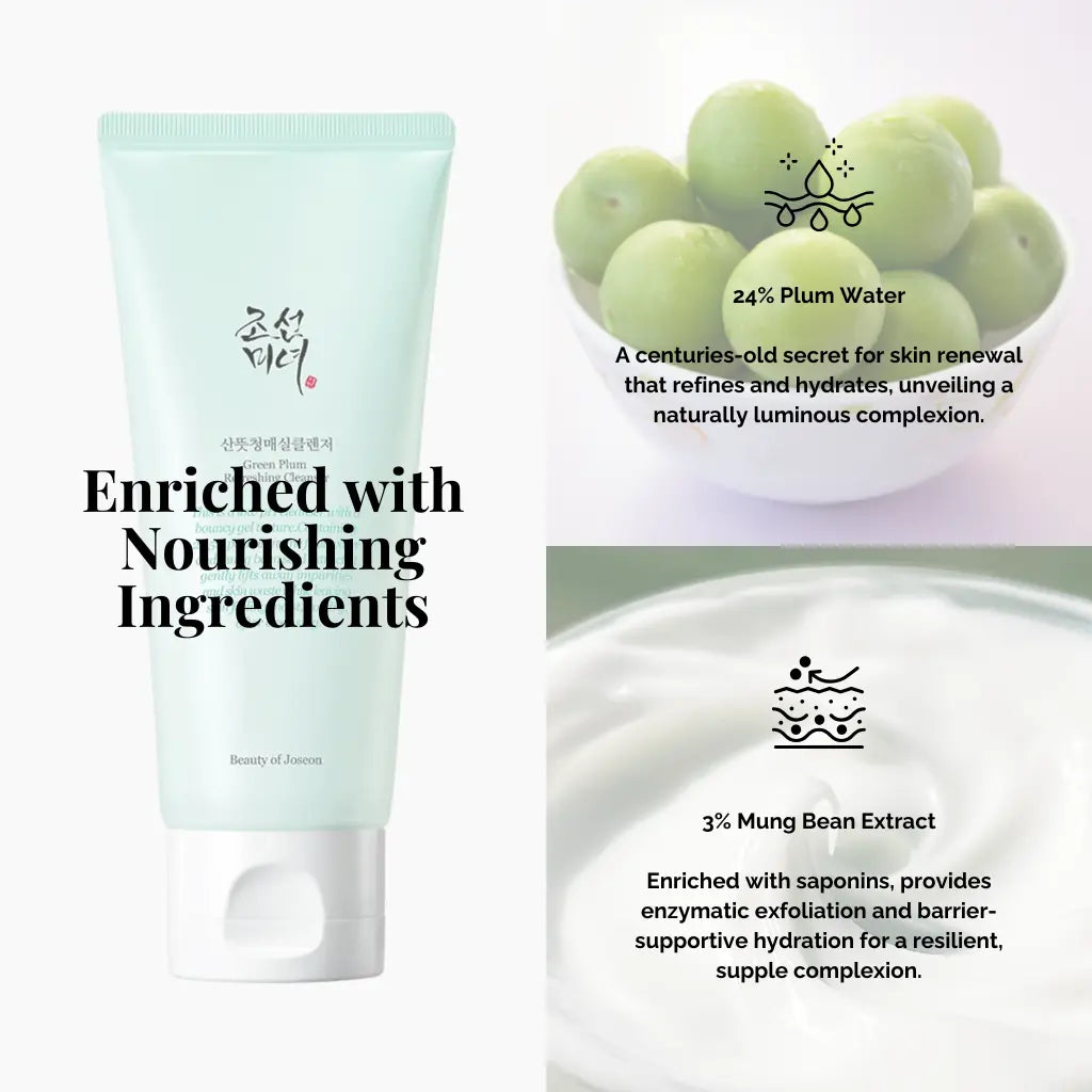 Beauty of Joseon Green Plum Refreshing Cleanser 100ml The CLO Beauty Bar