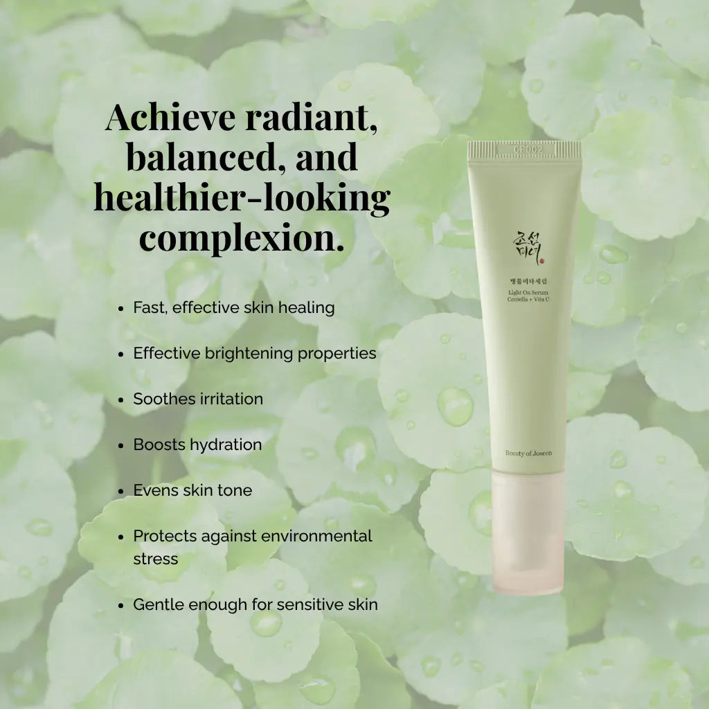 Beauty of Joseon Light On Serum: Centella + Vita C30ml The CLO Beauty Bar