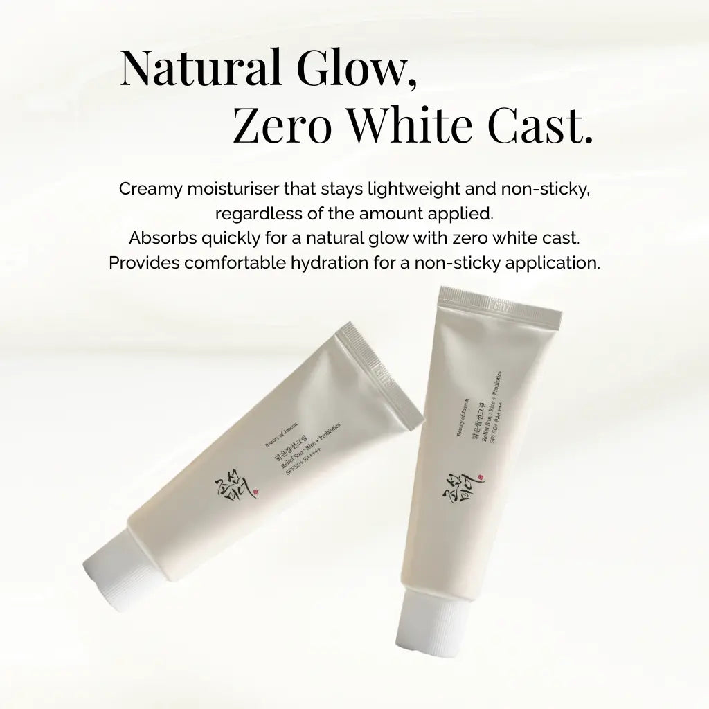 Beauty of Joseon Relief Sun: Rice + Probiotics, Sunscreen SPF50+ PA++++ 50ml The CLO Beauty Bar