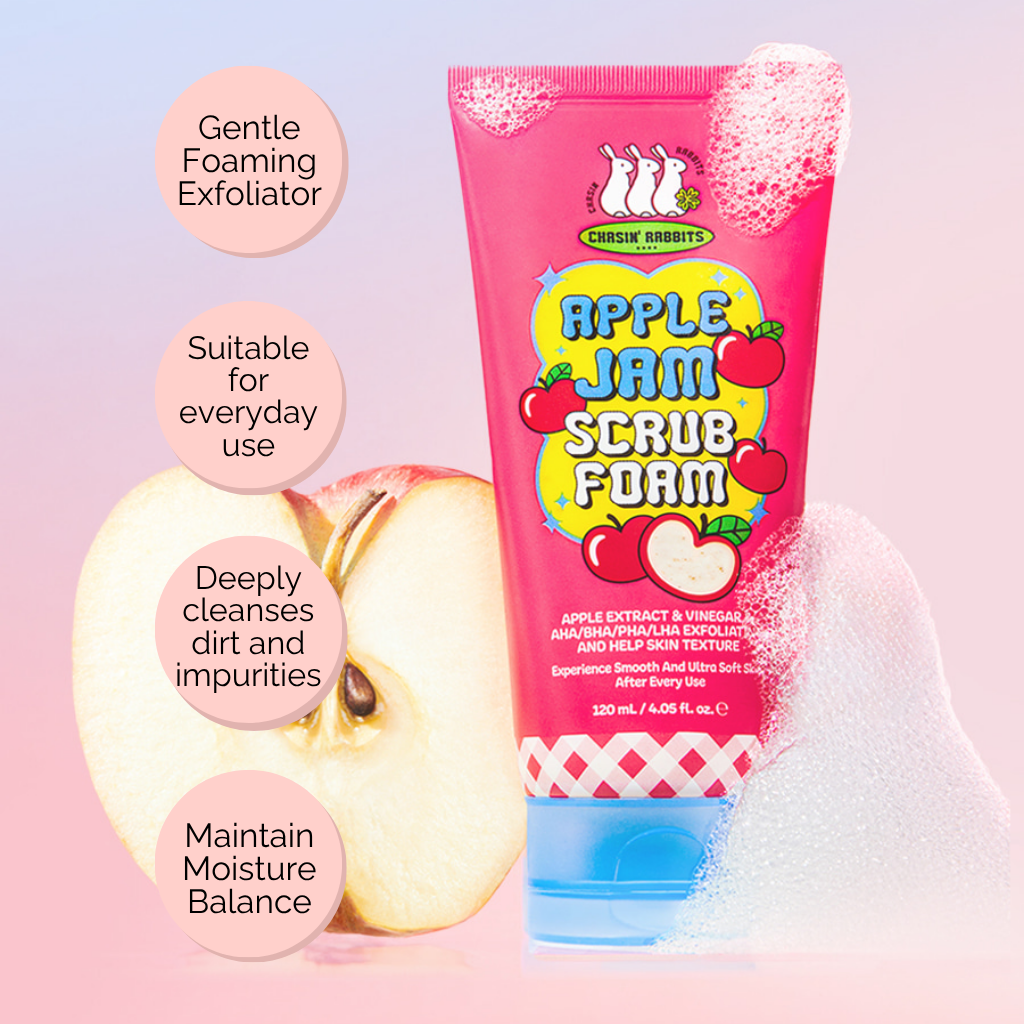 Chasin Rabbits Apple Jam Foaming Scrub 120ml