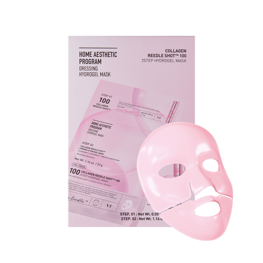 VT Cosmetics Collagen Reedle Shot 100 2-Step Hydrogel Mask Bundle (5 pieces)