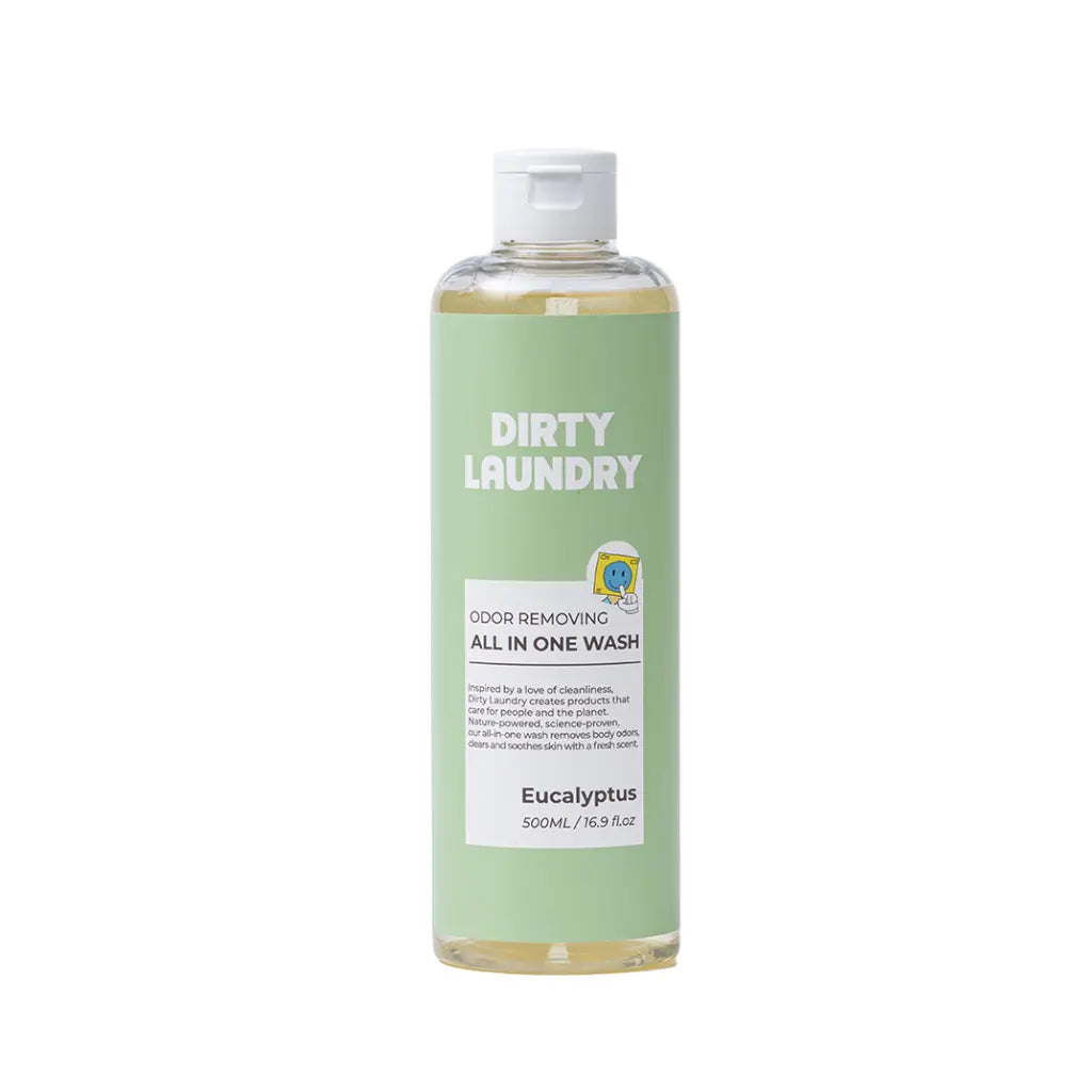 DIRTY LAUNDRY All-in-One Eucalyptus Body Wash 500ml The CLO Beauty Bar