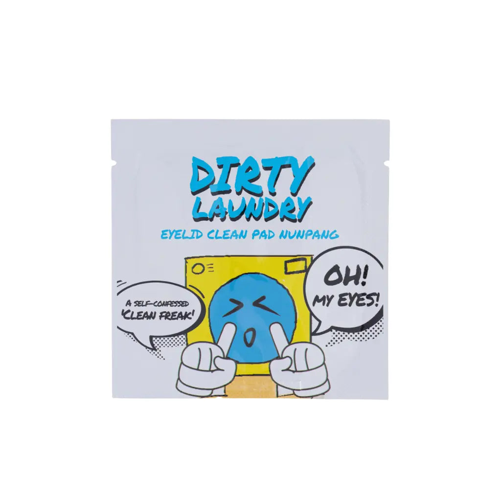 DIRTY LAUNDRY Eyelid Cleansing Pad (3ml x 20 pouches in 1 box) The CLO Beauty Bar