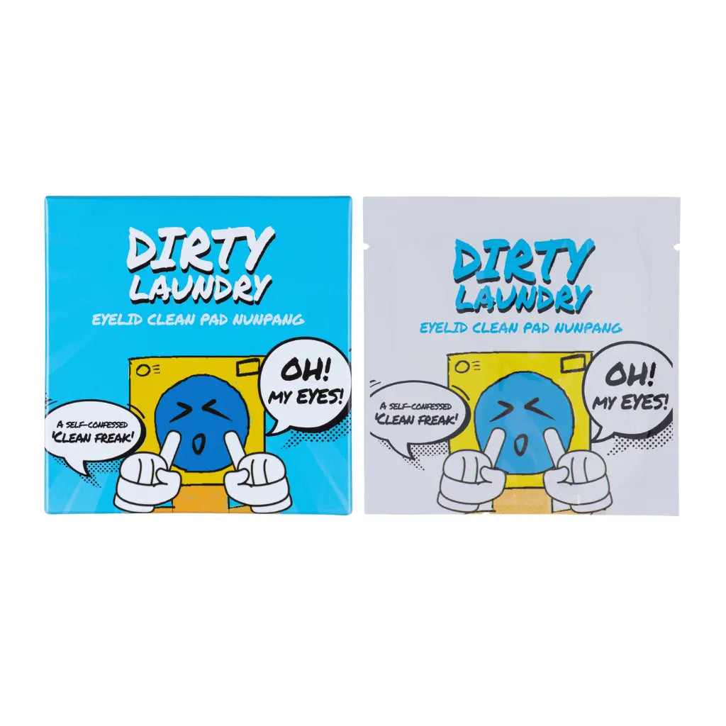 DIRTY LAUNDRY Eyelid Cleansing Pad (3ml x 20 pouches in 1 box) The CLO Beauty Bar