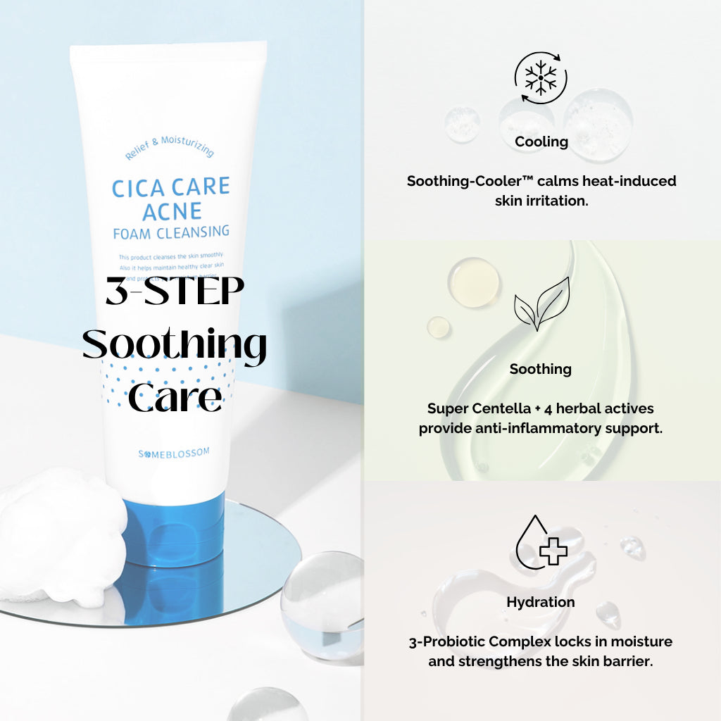 Someblossom Cicacare Foam Cleanser 250ml