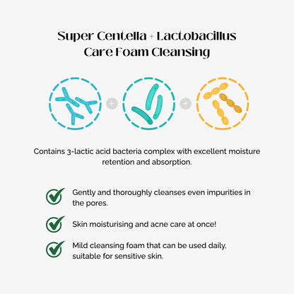 Someblossom Cicacare Foam Cleanser 250ml