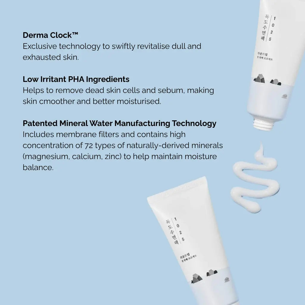 Round Lab 1025 Dokdo Sleeping Pack 100ml The CLO Beauty Bar