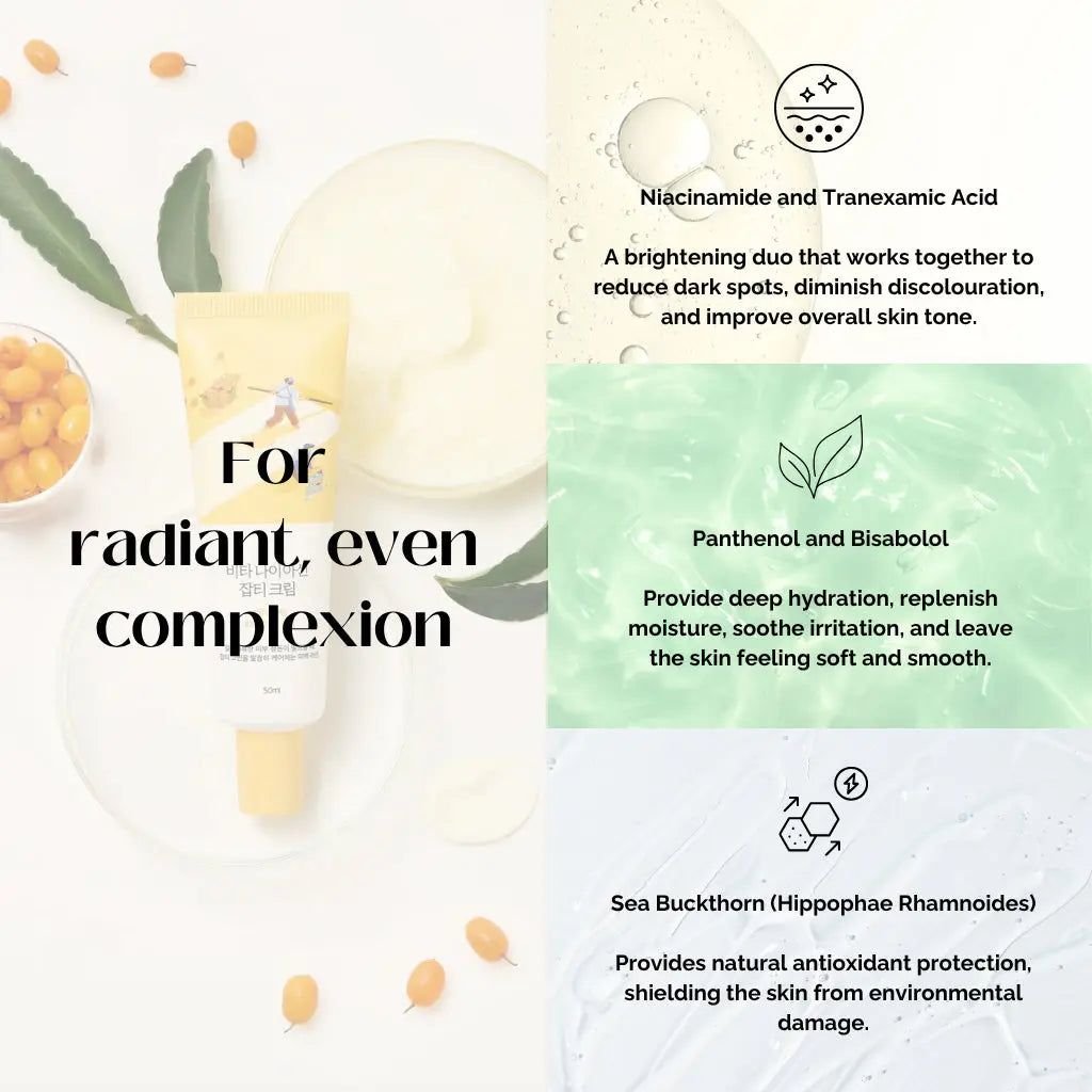 Round Lab Vita Niacinamide Dark Spot Moisturizer 50ml The CLO Beauty Bar