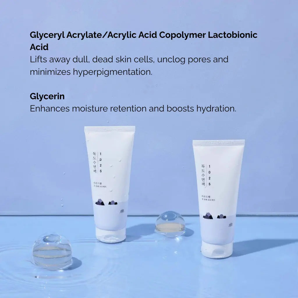 Round Lab 1025 Dokdo Sleeping Pack 100ml The CLO Beauty Bar