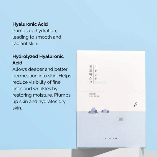 Round Lab 1025 Dokdo Hydrating Water Gel Mask (10 pieces)