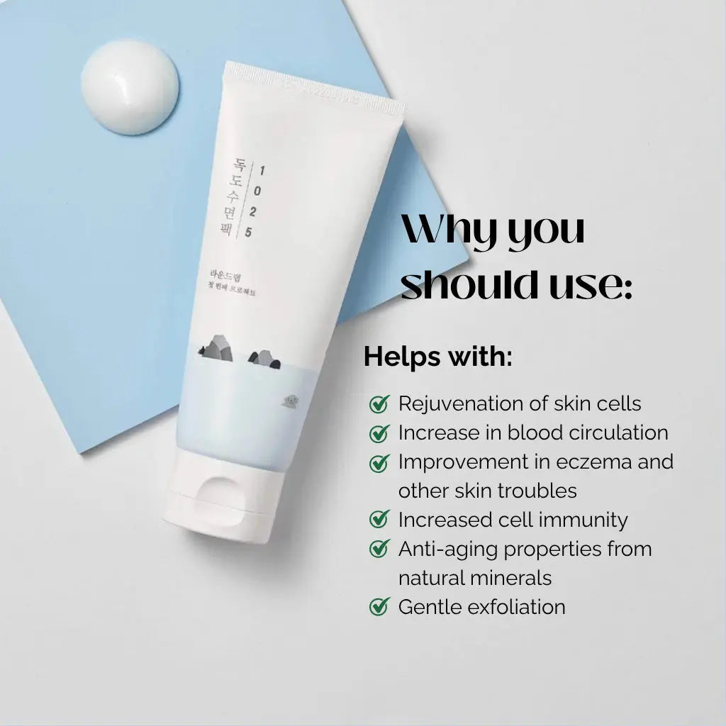 Round Lab 1025 Dokdo Sleeping Pack 100ml The CLO Beauty Bar